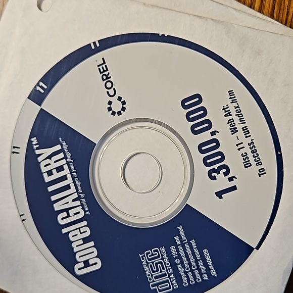 Corel Gallery Clip ART Win 95/98 Images Photos  New without box PC Cd-Rom - Picture 11 of 16